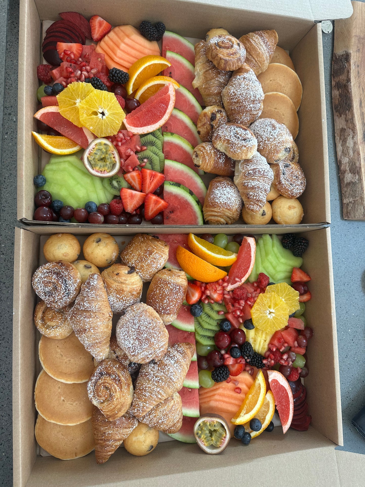 Pastry and Fruit Platter
