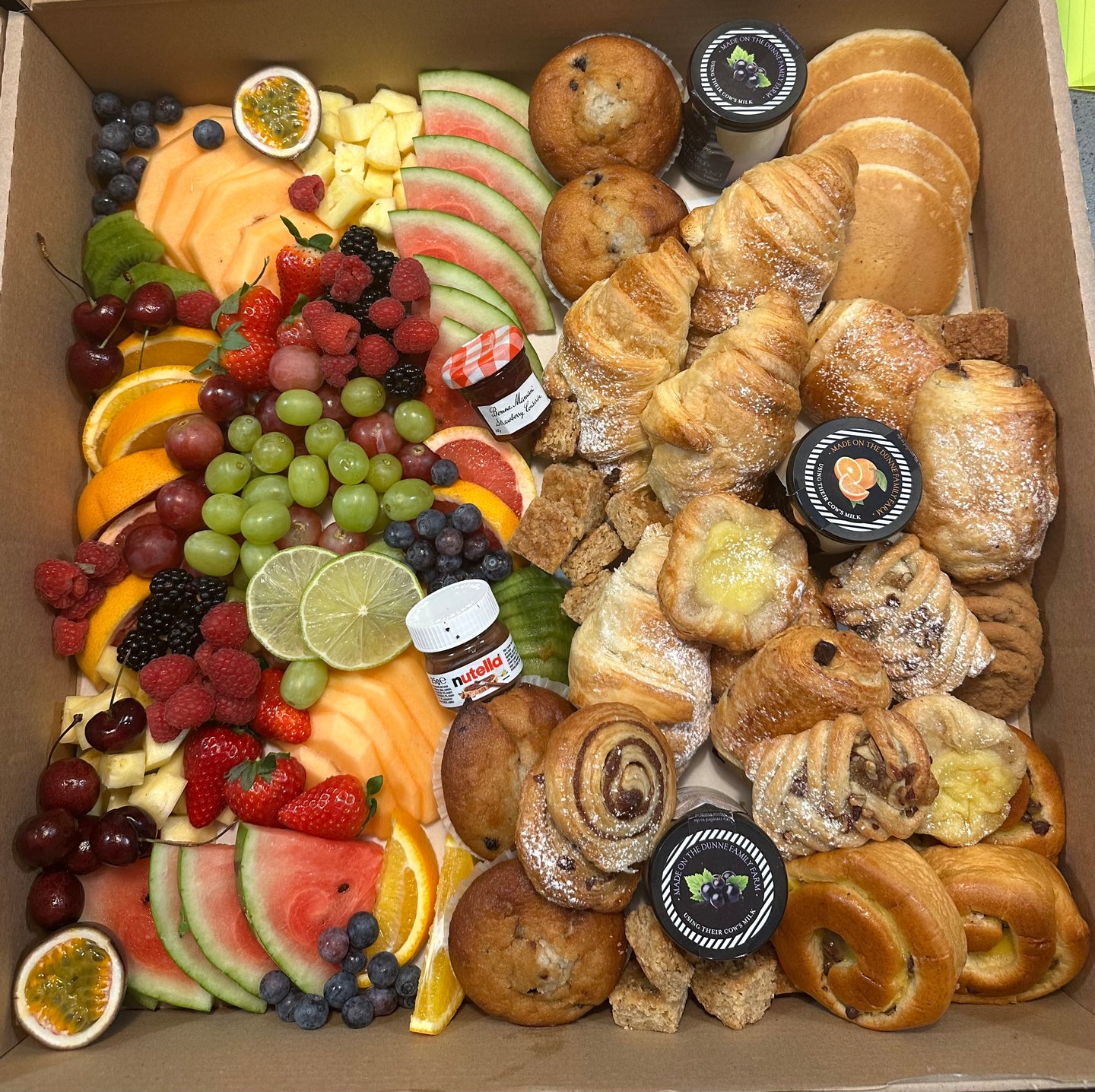 Pastry and Fruit Box